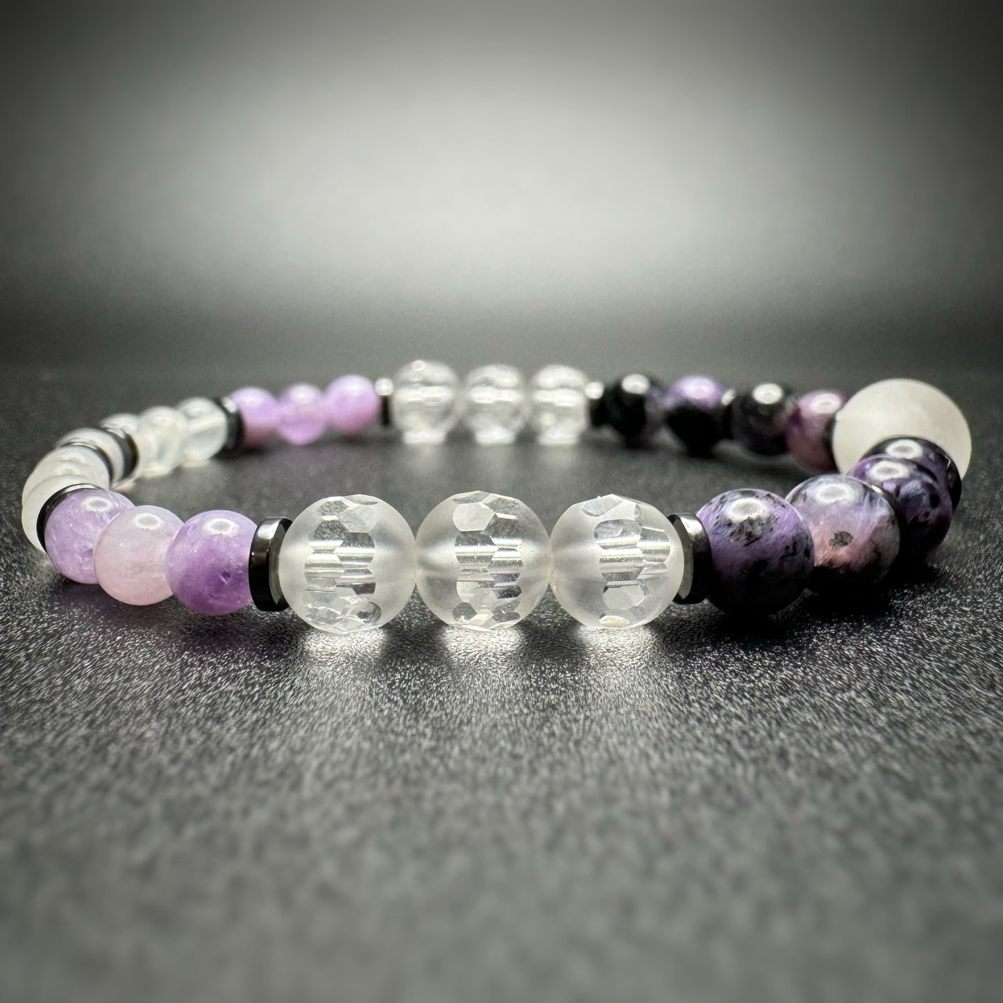 Tranquility, Clarity, Psychic Protection Beaded Bracelet